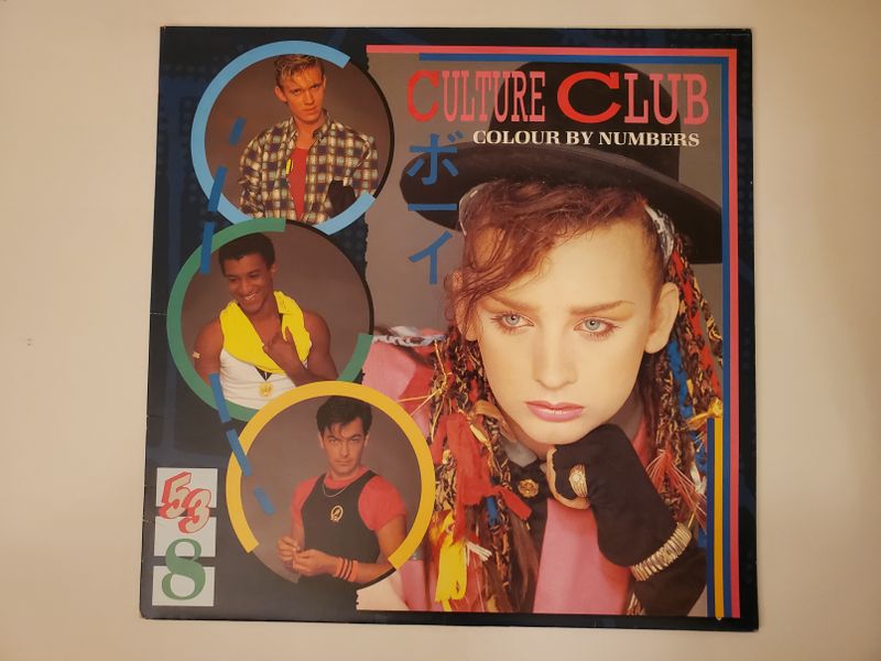 Culture Club Colour By Numbers vinyl record